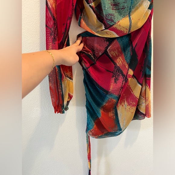 Going out dress / asymmetrical - Picture 3 of 6